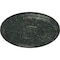 Ekena Millwork Medea Ceiling Medallion (Fits Canopies up to 5 1/2"), 16 1/2"OD x 1 1/2"P, Painted Turtle Crackle CM16MDPTC - alternate 4